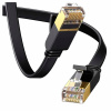 Patchcord Vayox S/FTP 7 RJ45 / RJ45 5 m čierny