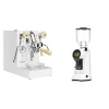 Lelit Mara PL62X V2, white + Eureka Helios 65, white