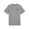 Pánske Tričko s krátkym rukávom PUMA ESS SMALL NO. 1 LOGO TEE 68253403 – Sivá