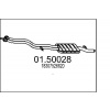 MTS Stredni tlumic vyfuku 01.50028