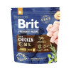 Granule pre psov Brit Premium by Nature Junior M 1 kg
