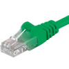 Premiumcord Patch kabel CAT6a S-FTP, RJ45-RJ45, AWG 26/7 0,25m zelený sp6asftp002G