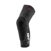 100% TERATEC Knee Guards, Heather Grey/Black - M