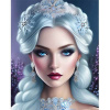 Diamantový obraz Kráľovná zimy