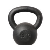 HMS Litinový kettlebell HMS KZG10 10 kg, černý