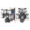 PLO5145CAM trubkový nosič PL ONE-FIT pre BMW F 900 GS (24) pre bočné kufre OBK