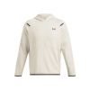 Pánska mikina cez hlavu Under Armour UNSTOPPABLE FLEECE HD EU biela 1389350-110 - XL