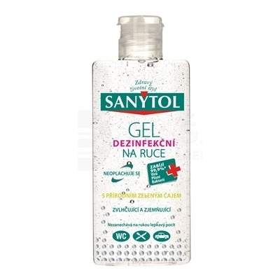 Sanytol Dezinfekčný gél na ruky 75 ml antibakteriálny gél na ruky