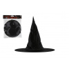 Klobúk čarodejnícky skladací dospelý 38 cm v sáčku karneval