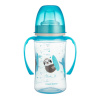 Canpol babies Nevylievací hrnček Canpol Easy start cup so širokým hrdlom 240ml Tyrkysový