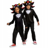 Kostým Sonic čierny unisex, veľkosť 110-122