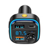 bluetooth FM transmitter XO BCC08 čierny (GSM168527)
