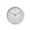 Hodiny analógové NEDIS GOLD CLWA015PC30GD 30 cm