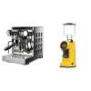 Rocket Espresso Appartamento TCA, black + Eureka Helios 65, yellow