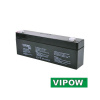 Baterie olověná 12V 2.2Ah VIPOW BAT0220