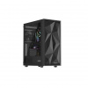 Počítačová skriňa Genesis DIAXID 605F / Midi Tower / Transpar. / Čierna NPC-2046