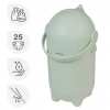 Nattou Kôš na plienky Dropy Green 27 cm 20l