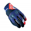 Rukavice na motorku Five TFX3 blue/red vel. S