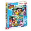 Clementoni Disney Mickey závodník 2 x 20 dielov