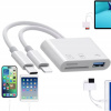 Adaptér na čítačku pamäťových kariet pre Android iPhone Lightning micro USB