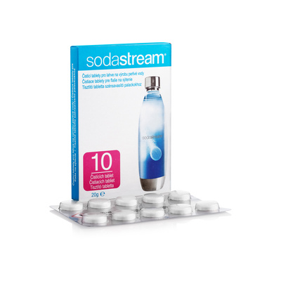 ČISTIACE TABLETY PRE FĽAŠE SODASTREAM