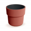 Kvetináč MILLY s vkladom 29,9 cm - farba: medená (Prosperplast DBMIR300-7598U)
