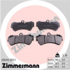 ZIMMERMANN Sada brzdových platničiek kotúčovej brzdy 23692.165.1