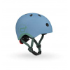 DETSKÁ PRILBA SCOOT AND RIDE - XXS - STEEL