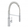Grohe Get Umývadlová batéria s flexibilným ramenom a sprchou, chróm 30361000