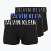 Boxerky Calvin Klein 000NB3608A Trunk 3 páry black bodies/turbulence/white/iridescent