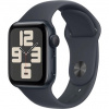 Apple Watch SE GPS 44mm Midnight Aluminium Case with Midnight Sport Band - S/M mxej3qc/a