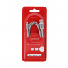 Kábel Skross Chargen Sync USB na Lightning 1m - strieborný