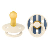 BIBS STUDIO Colour cumlíky z prírodného kaučuku 2ks Ivory Steel Blue Mix - 2