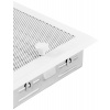 PARKANEX 195 x 195 mm ( 16x16cm ) biela krbová mriežka so žalúziou