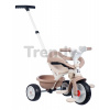 Trojkolka s voľnobehom Be Move Comfort Tricycle Beige Smoby s nastaviteľnou vodiacou rúčkou a ochrannou hrazdou s tichými EVA kolesami béžová od 10 me