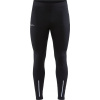 Pánské zateplené kalhoty CRAFT Adv Essence Warm Tights černá Velikost: S