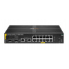 HPE Aruba Networking CX 6100 12G Class4 PoE 2G/2SFP+ 139W Switch Řízený L3 Gigabit Ethernet (10/100/1000) Podpora napájení po Ethernetu (PoE) 1U Černá