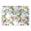 Ochranná podložka pod stoličku Ochranná podložka pod stoličku farebný vták mwp-w0011471