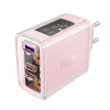 Acefast GaN nabíjačka Exploration A45 – 2× USB-C, USB-A, 65 W PD, rýchle nabíjanie, Cherry Blossom KF2340983