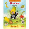 Krtko a jeseň - kniha samolepiek - Zdeněk Miler