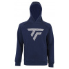 Pánske mikiny Tecnifibre Fleece Hoodie 2023 - marine - Modrý (XL)