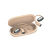 Canyon OnFlow 12, TWS slúchadlá na uši, BT 5.4, technológia Air Conduction, nabíjacie puzdro, výdrž 8/50hod, béžové CNS-TWS12BE