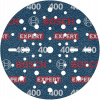 BOSCH Brusný kotouč EXPERT O780 s fólií, 150 mm, G400, 50ks (2.608.902.456)