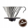 Hario Dripper V60-02 Metal Silver