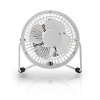 NEDIS FNDK1WT10 Kovový Mini Ventilátor, biely