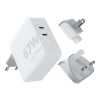 xtorm XVC2067 - Síťový adaptér - kabel, GaN - AC 100-240 V - 67 Watt - výstupní konektory: 2