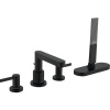 Batéria na okraj vane hansgrohe Finoris čierna 76444670