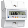 Qoltec Trojfázový elektronický merač s resetom | Merač energie na DIN lištu | 400V | 100A | LCD | LED | 4P