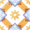 Gresová dlažba Sevilla Mix, 250 × 250 mm, matná, BAU2105 1 Ctverecni metr