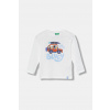 Detská bavlnená košeľa s dlhým rukávom United Colors of Benetton 3I1XG10KH.P.seasonal biela 110